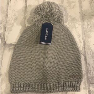 Nautica Grey Beanie 